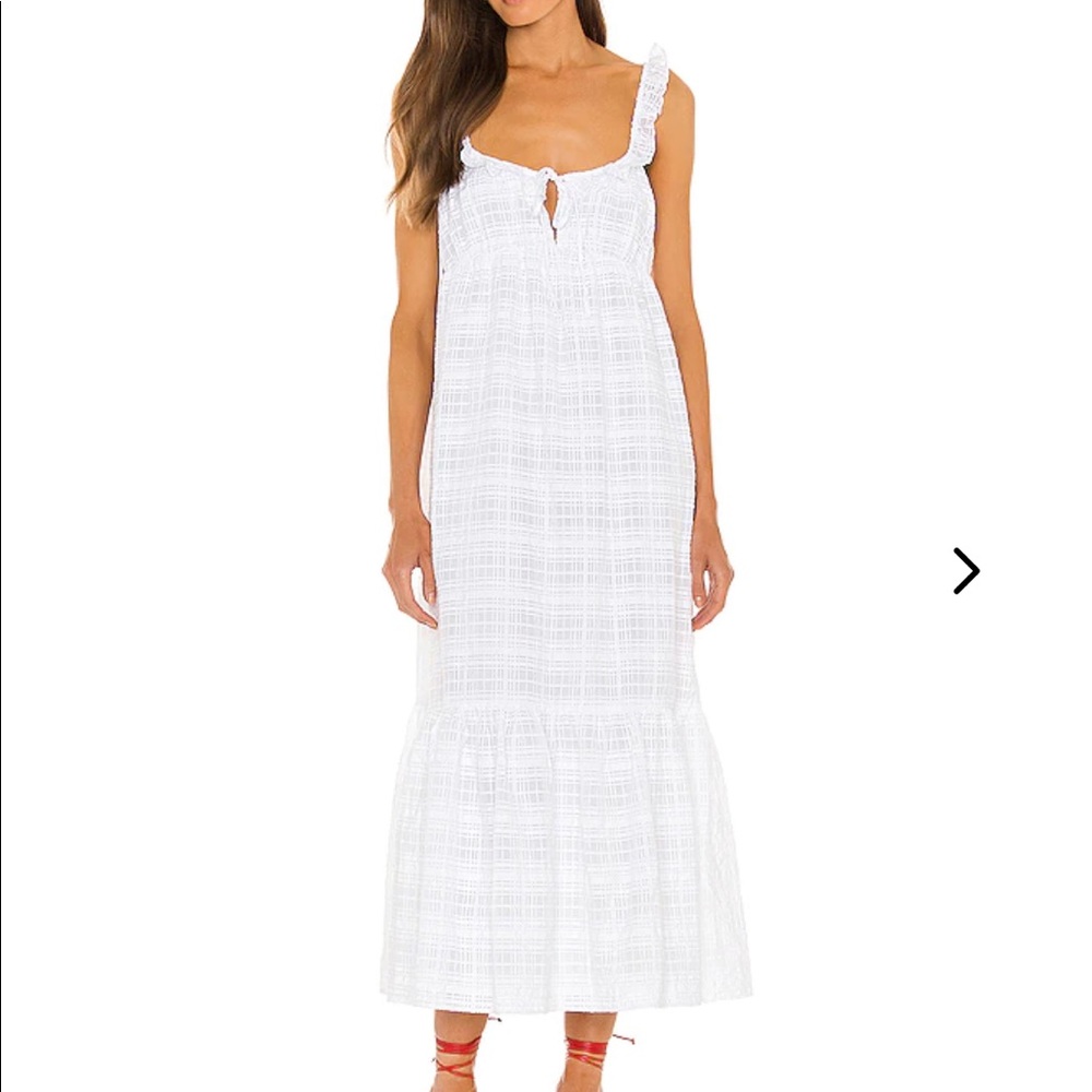 ROSINE MIDI DRESS IN WHITE Lovers and Friends size small